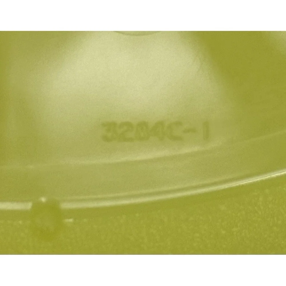 Tupperware 3284C-1 Green & Yellow Crystal Wave 3‎ Triple Divided Bowl Vented NEW